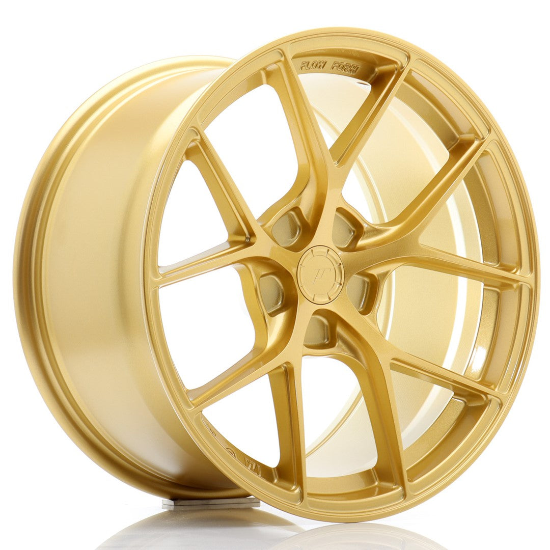 Japan Racing JR Wheels SL-01 18x9.5 ET25-38 CUSTOM PCD Gold