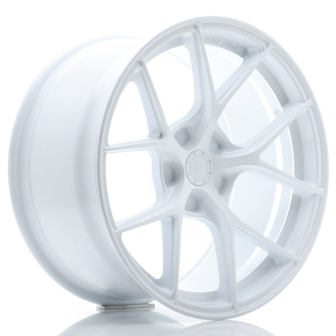 Japan Racing JR Wheels SL-01 18x9.5 ET25-38 CUSTOM PCD White