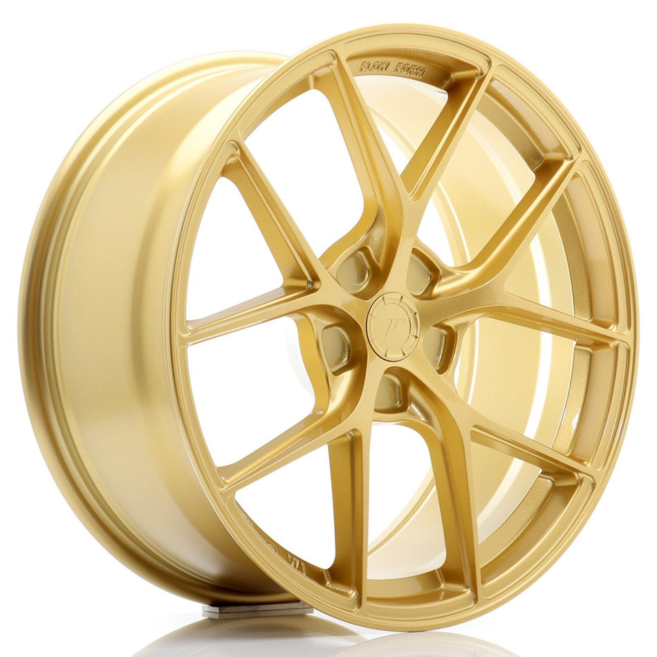 Japan Racing JR Wheels SL-01 19x8.5 ET20-45 CUSTOM PCD Gold