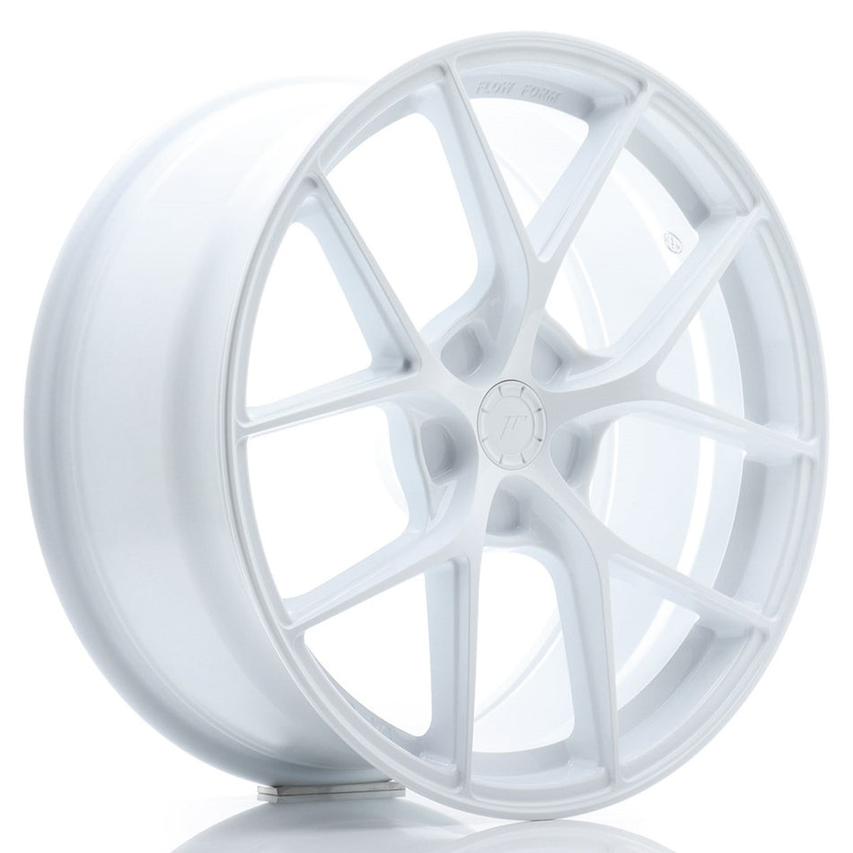 Japan Racing JR Wheels SL-01 19x8.5 ET20-45 CUSTOM PCD White