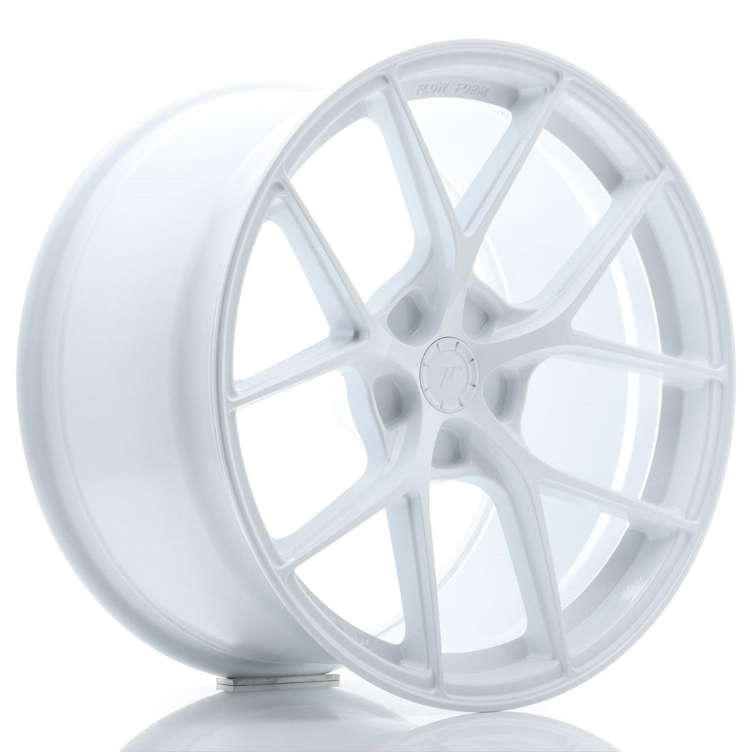 Japan Racing JR Wheels SL-01 19x9.5 ET25-40 CUSTOM PCD White