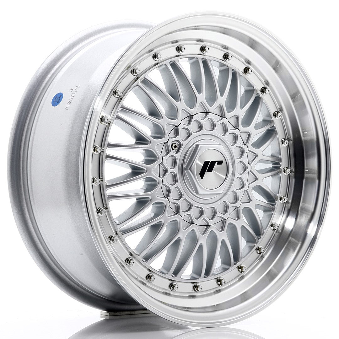 Japan Racing JR Wheels JR9 17x7.5 ET20-35 CUSTOM PCD Silver
