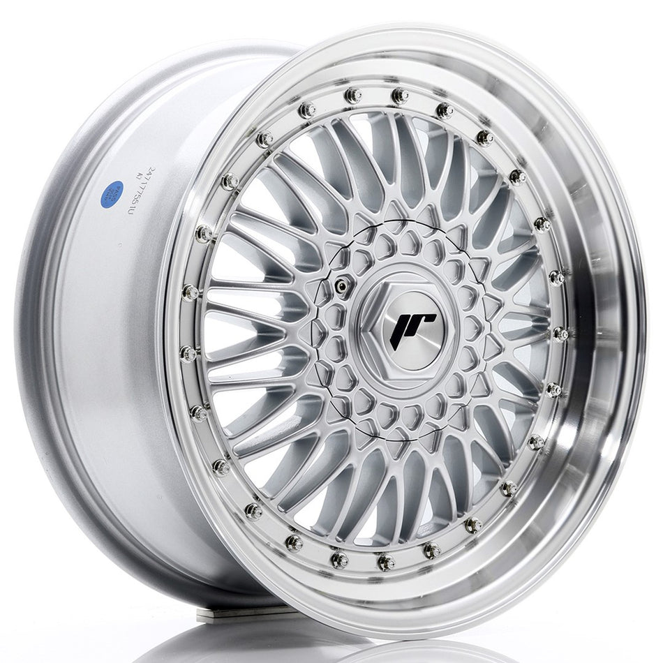 Japan Racing JR Wheels JR9 17x7.5 ET20-35 CUSTOM PCD Silver