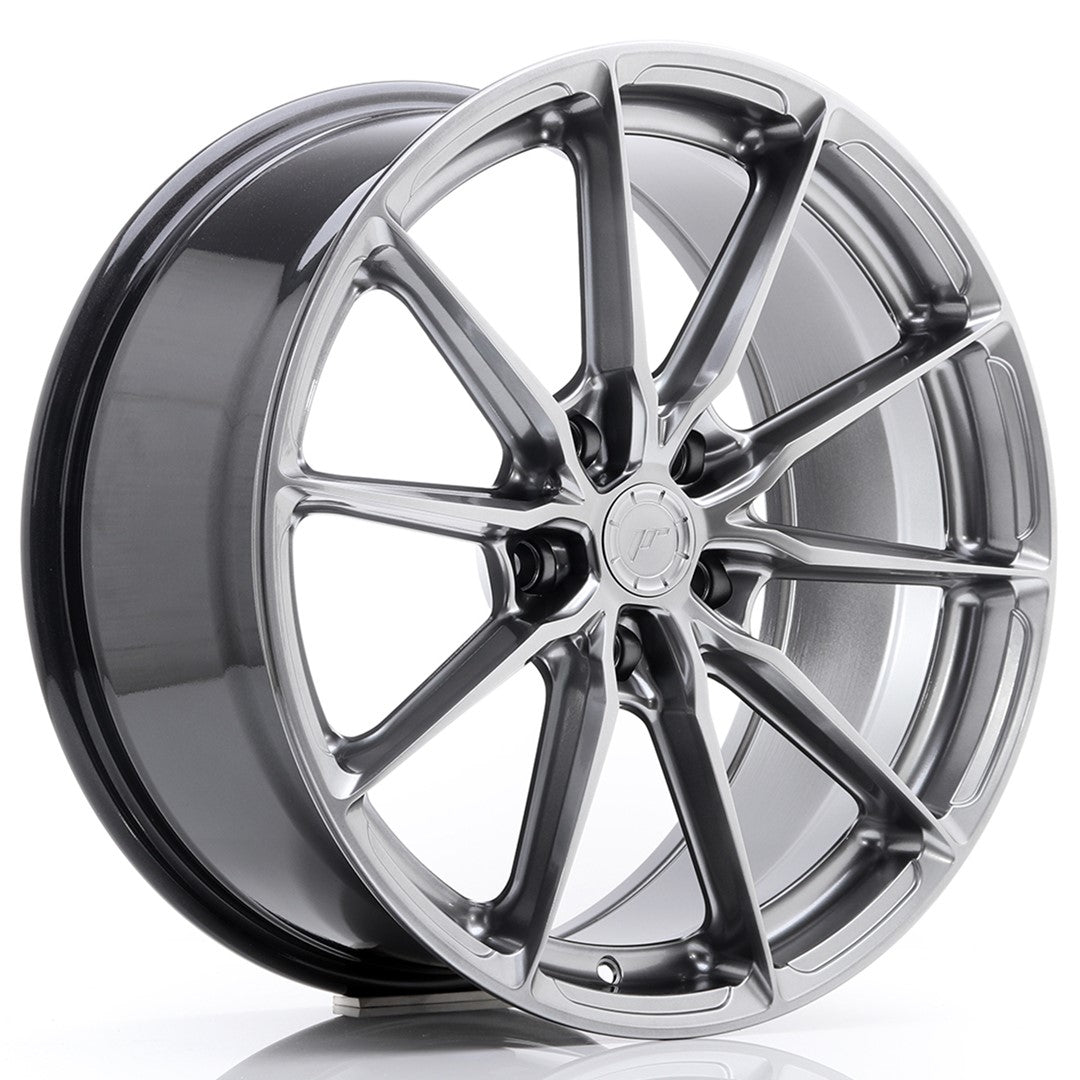 Japan Racing JR Wheels JR37 19x8.5 ET35 5x112 Hyper Black