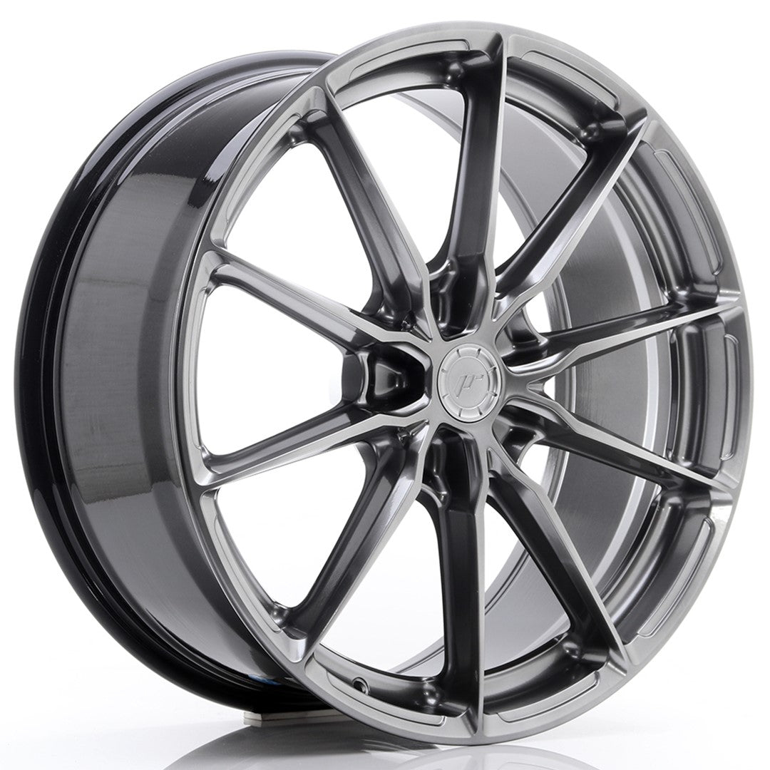 Japan Racing JR Wheels JR37 20x8.5 ET45 5x112 Hyper Black