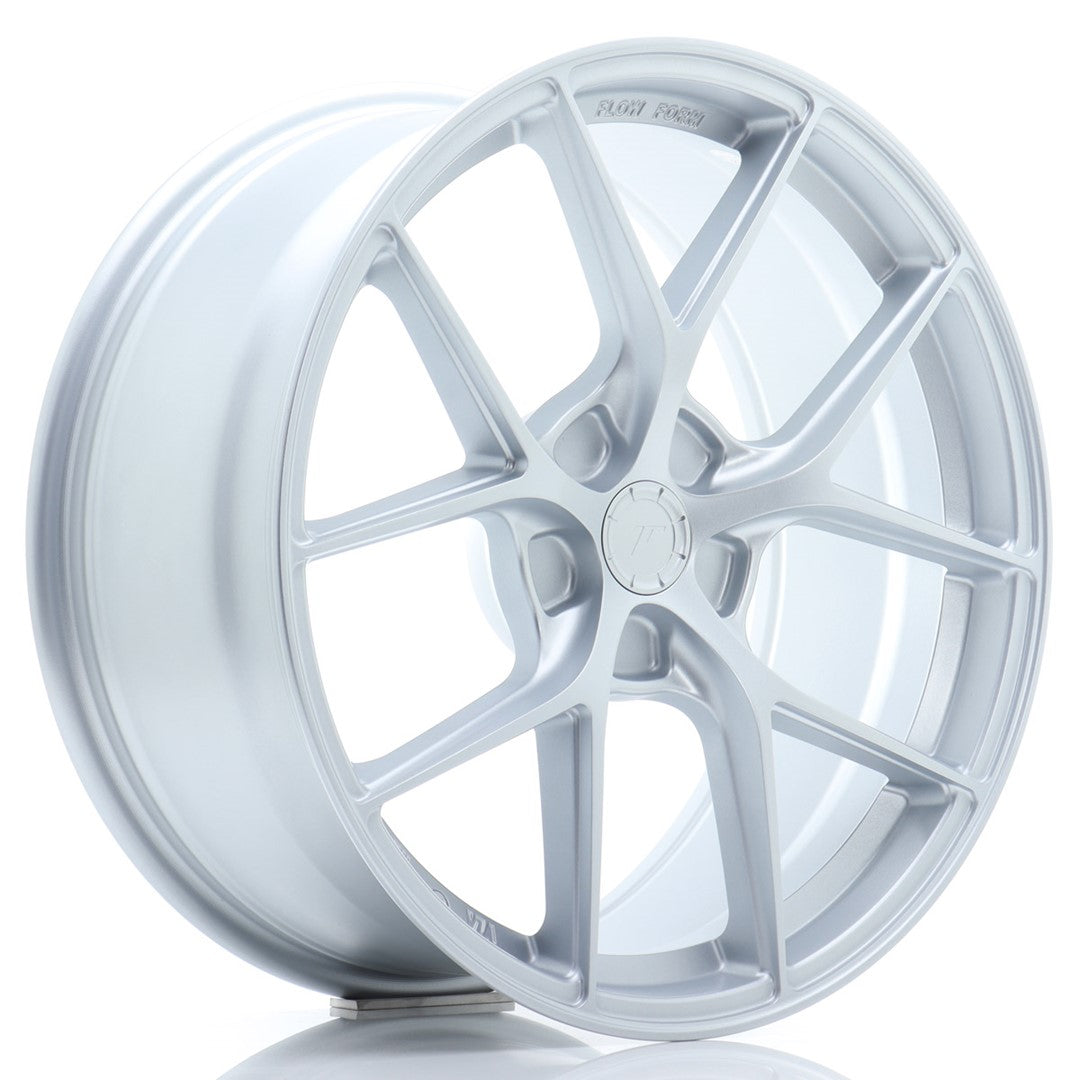 Japan Racing JR Wheels SL-01 19x9 ET20-51 CUSTOM PCD Silver