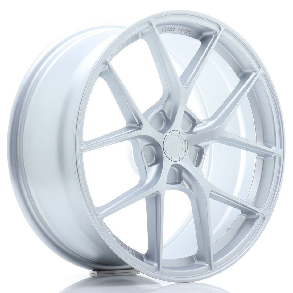 Japan Racing JR Wheels SL-01 19x9 ET20-51 CUSTOM PCD Silver