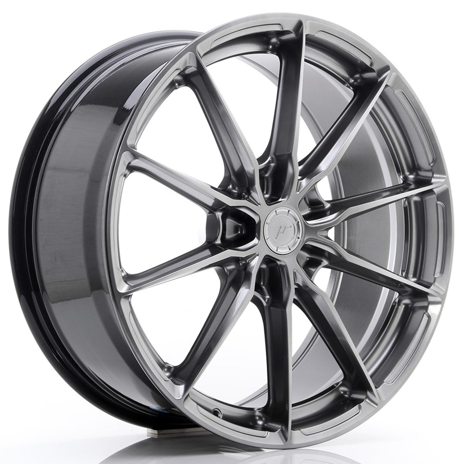 Japan Racing JR Wheels JR37 20x8.5 ET35 5x120 Hyper Black