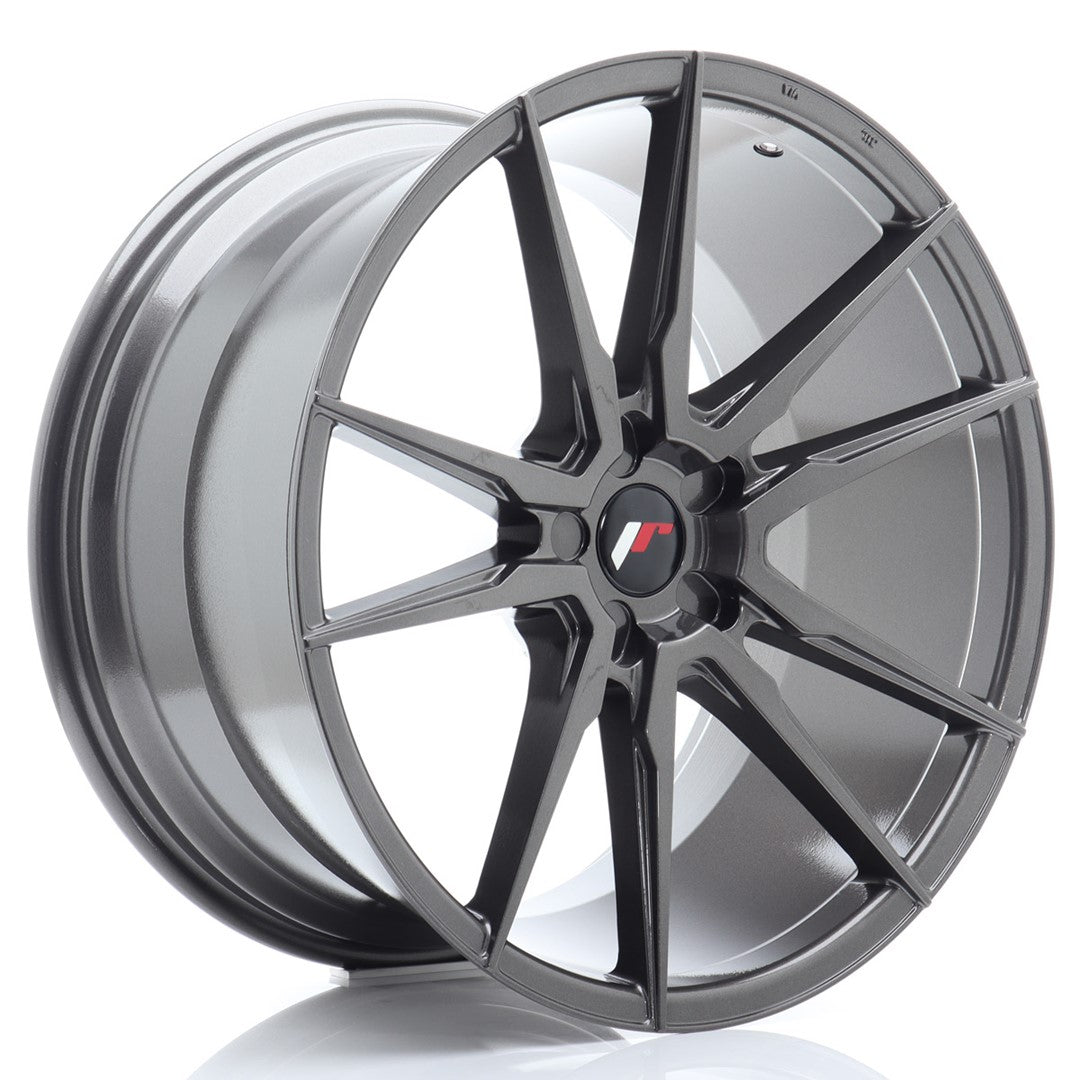 Japan Racing JR Wheels JR21 21x11 ET15-55 CUSTOM PCD Hyper Gray