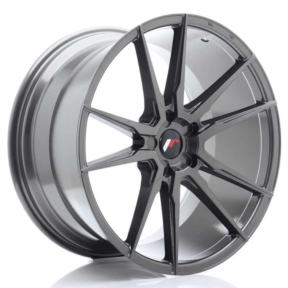 Japan Racing JR Wheels JR21 21x11 ET15-55 CUSTOM PCD Hyper Gray