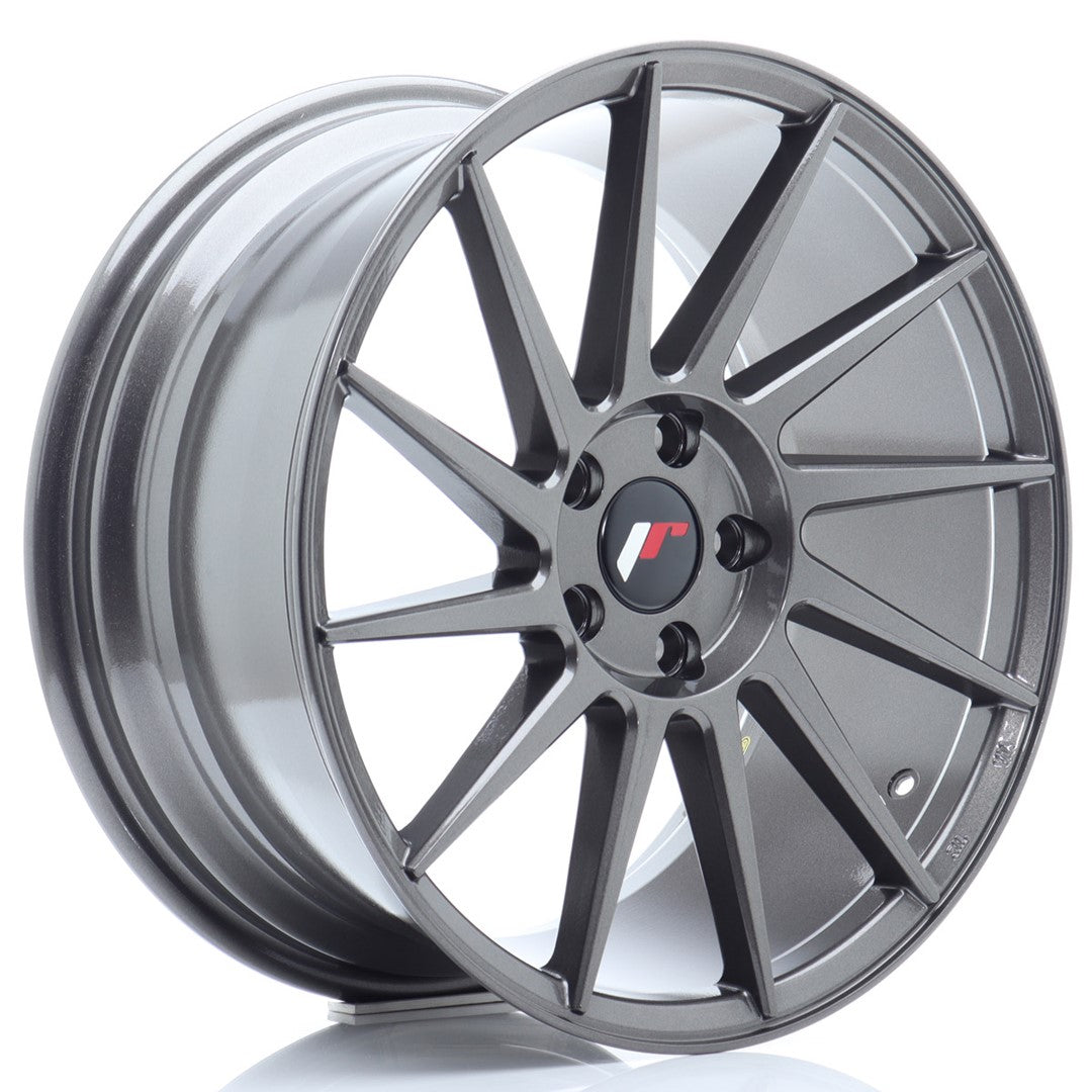Japan Racing JR Wheels JR22 18x8.5 ET40 5x112 Hyper Gray