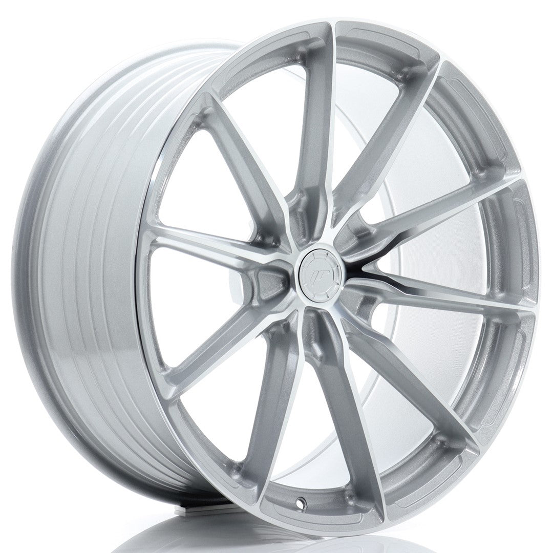 Japan Racing JR Wheels JR37 21x10 ET10-41 CUSTOM PCD Silver