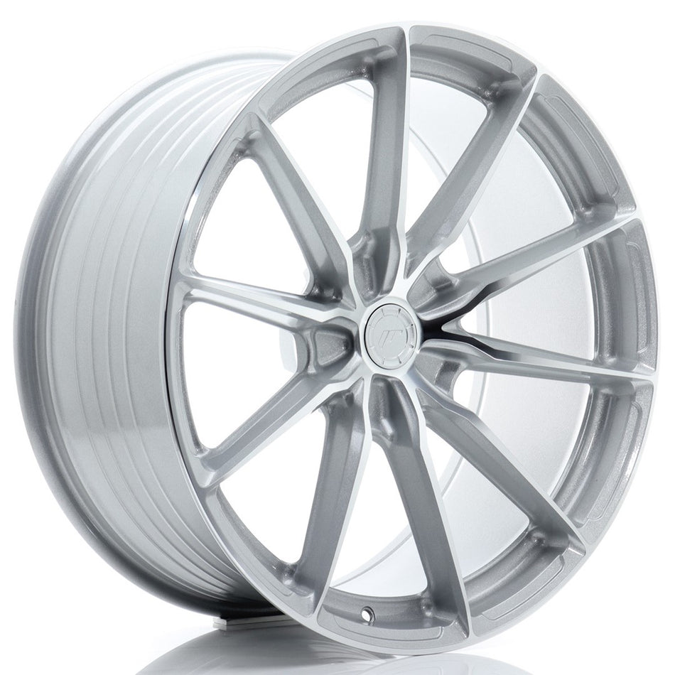 Japan Racing JR Wheels JR37 21x10 ET10-41 CUSTOM PCD Silver