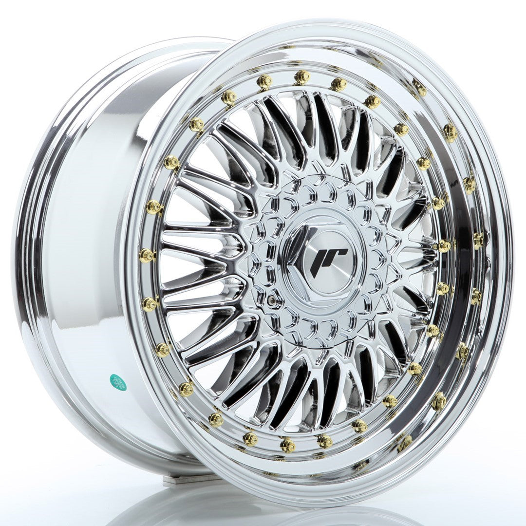 Japan Racing JR Wheels JR9 17x7.5 ET35 5x100 5x108 Chrome