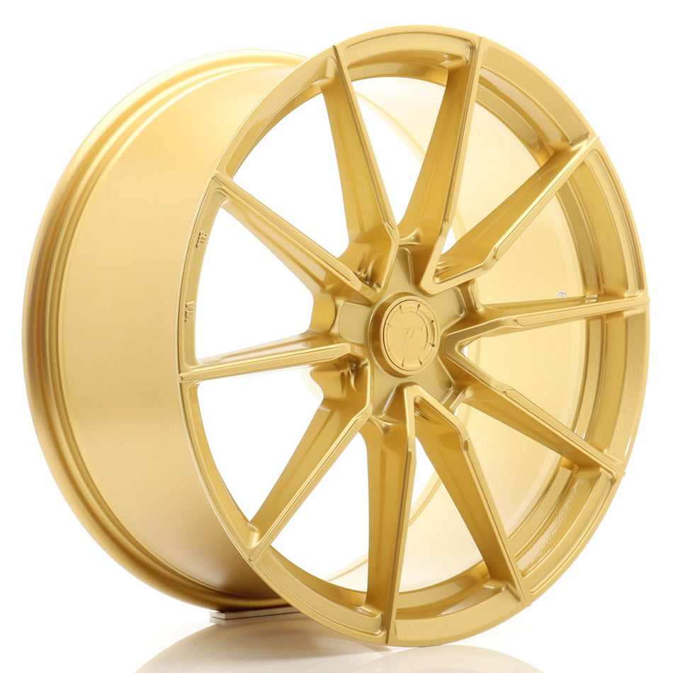 Japan Racing JR Wheels SL-02 19x8.5 ET20-45 CUSTOM PCD Gold