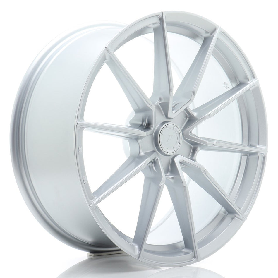 Japan Racing JR Wheels SL-02 19x9 ET20-51 CUSTOM PCD Silver