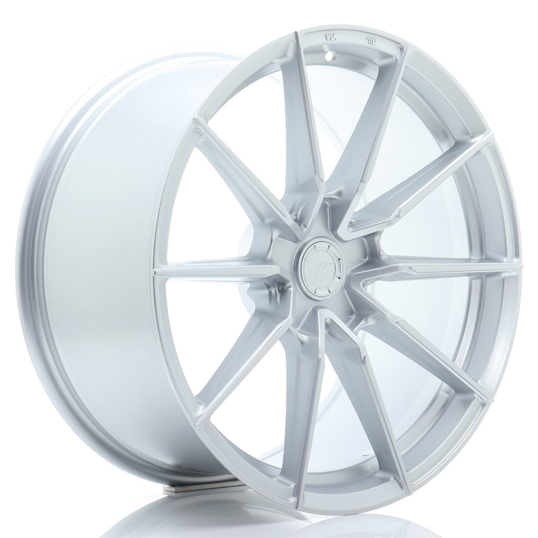 Japan Racing JR Wheels SL-02 19x10.5 ET15-57 CUSTOM PCD Silver