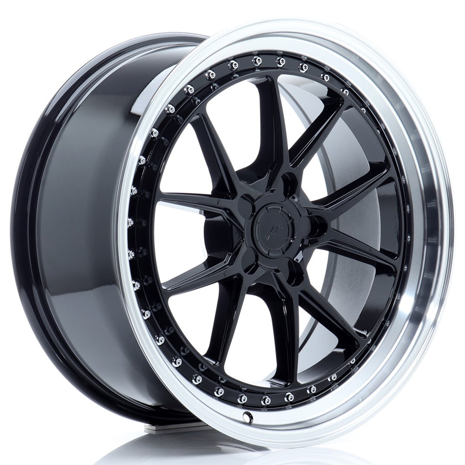 Japan Racing JR Wheels JR39 19x8.5 ET15-35 CUSTOM PCD Black