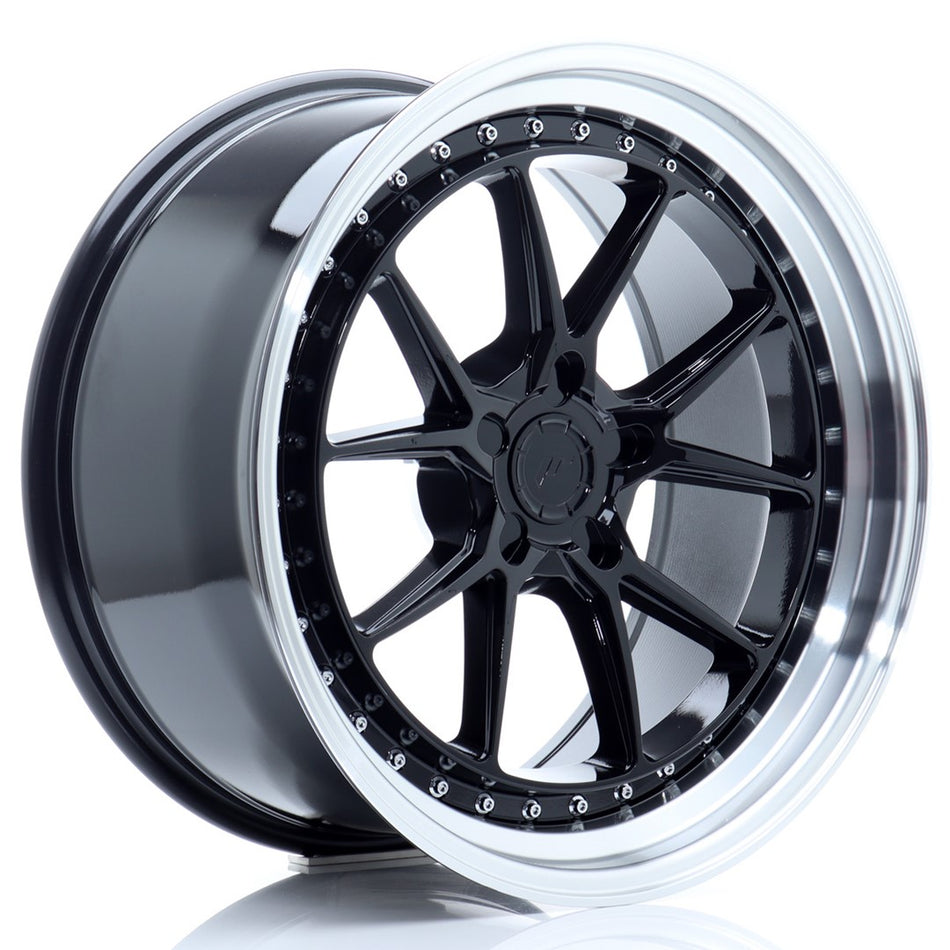 Japan Racing JR Wheels JR39 19x9.5 ET15-35 CUSTOM PCD Black