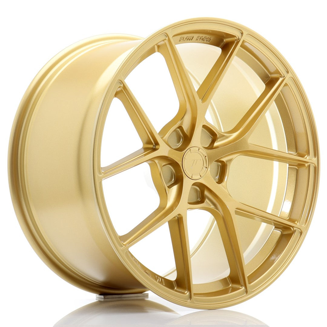 Japan Racing JR Wheels SL-01 19x9 ET20-35 CUSTOM PCD Gold