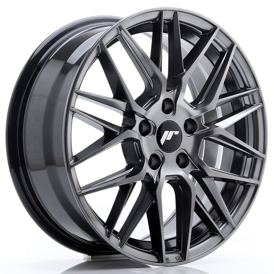 Japan Racing JR Wheels JR28 17x7 ET25 4x108 Hyper Black