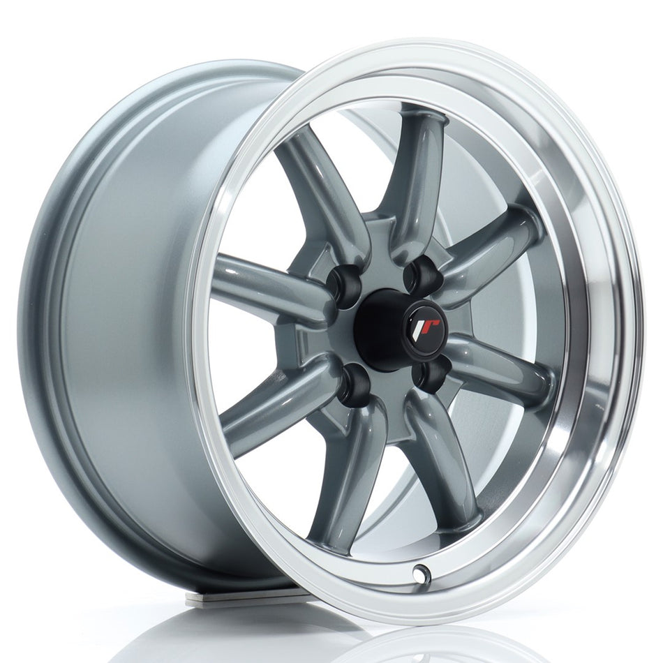 Japan Racing JR Wheels JR19 15x8 ET20 4x100 Gun metal