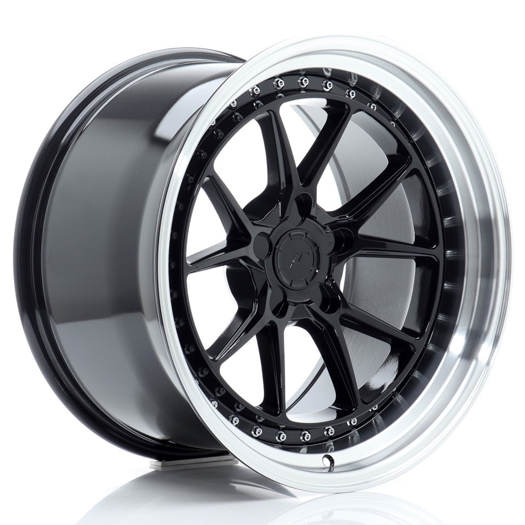Japan Racing JR Wheels JR39 18x10.5 ET15-22 CUSTOM PCD Black
