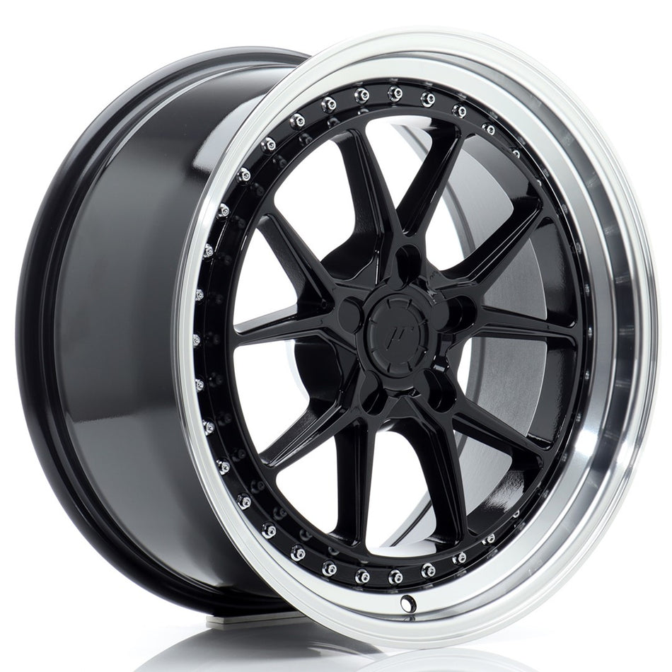 Japan Racing JR Wheels JR39 18x8.5 ET15-35 CUSTOM PCD Black