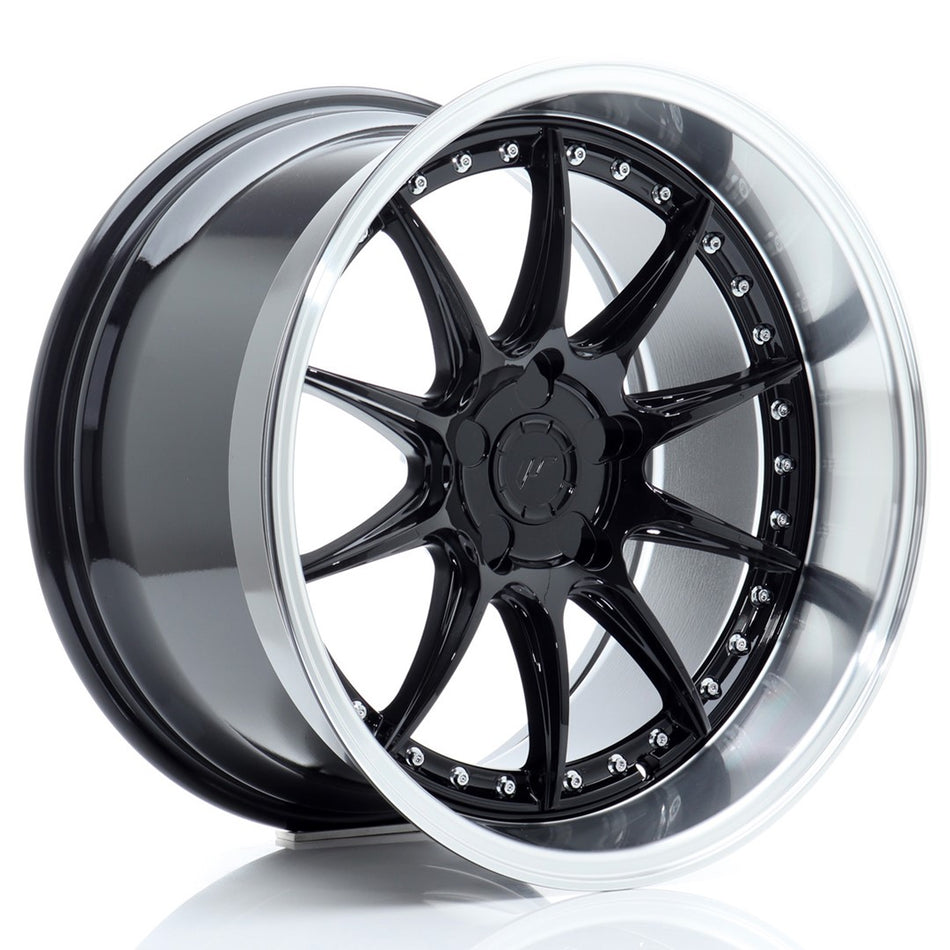 Japan Racing JR Wheels JR41 18x10.5 ET15-25 CUSTOM PCD Black