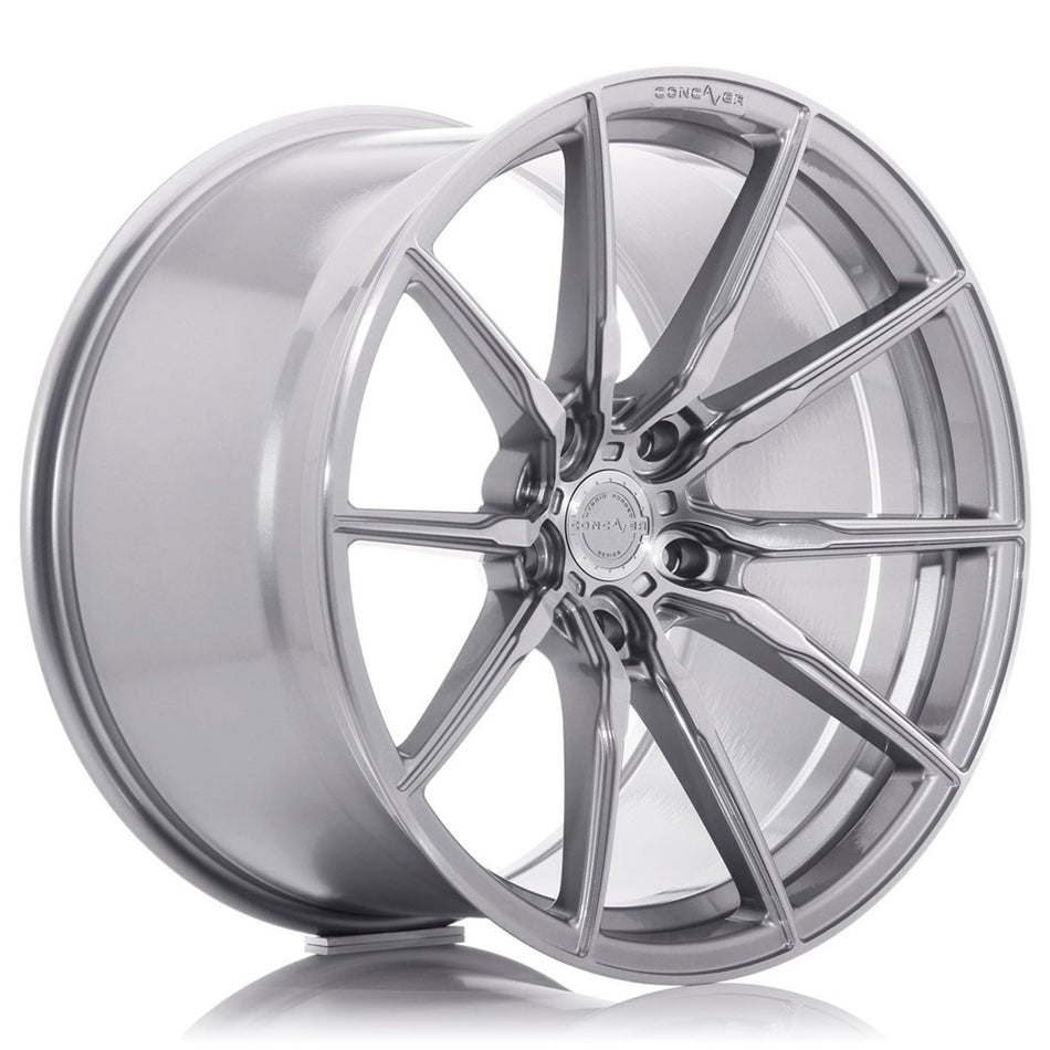 Concaver CVR4 20x9.5 ET0-33 CUSTOM PCD Brushed Titanium