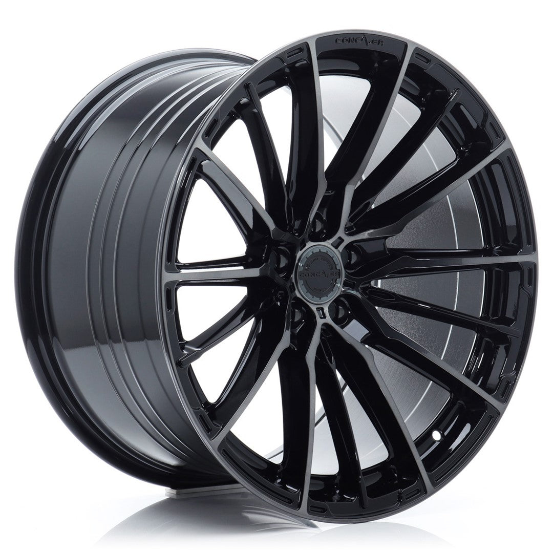 Concaver CVR7 22x10 ET20-64 CUSTOM PCD Double Tinted Black