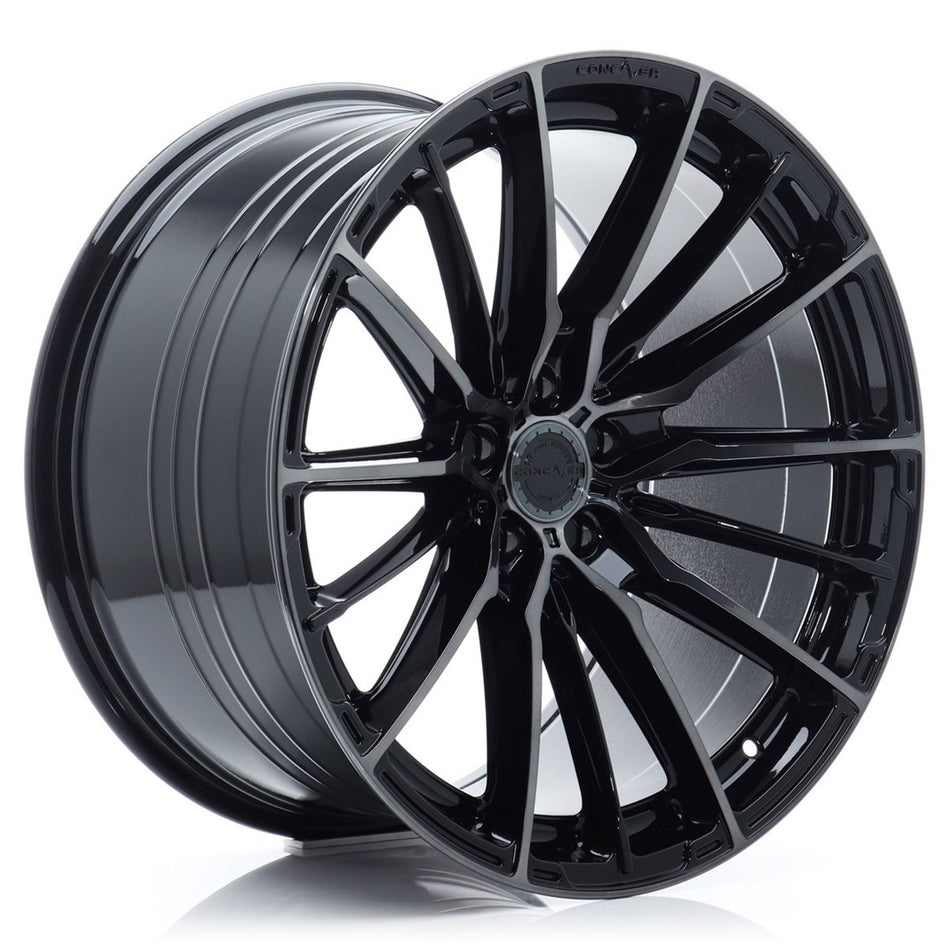 Concaver CVR7 22x10 ET20-64 CUSTOM PCD Double Tinted Black