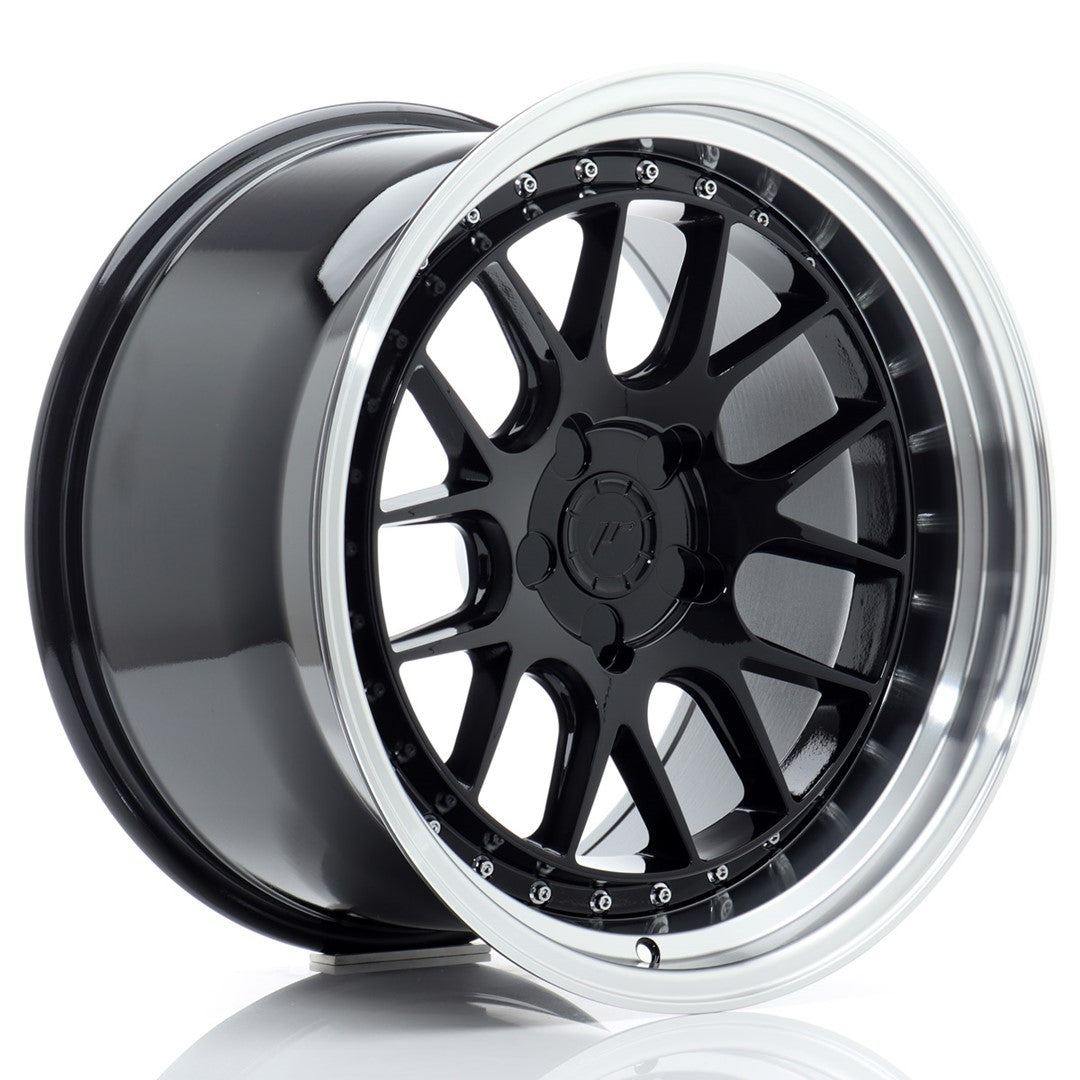 Japan Racing JR Wheels JR40 18x10.5 ET15-22 CUSTOM PCD Black