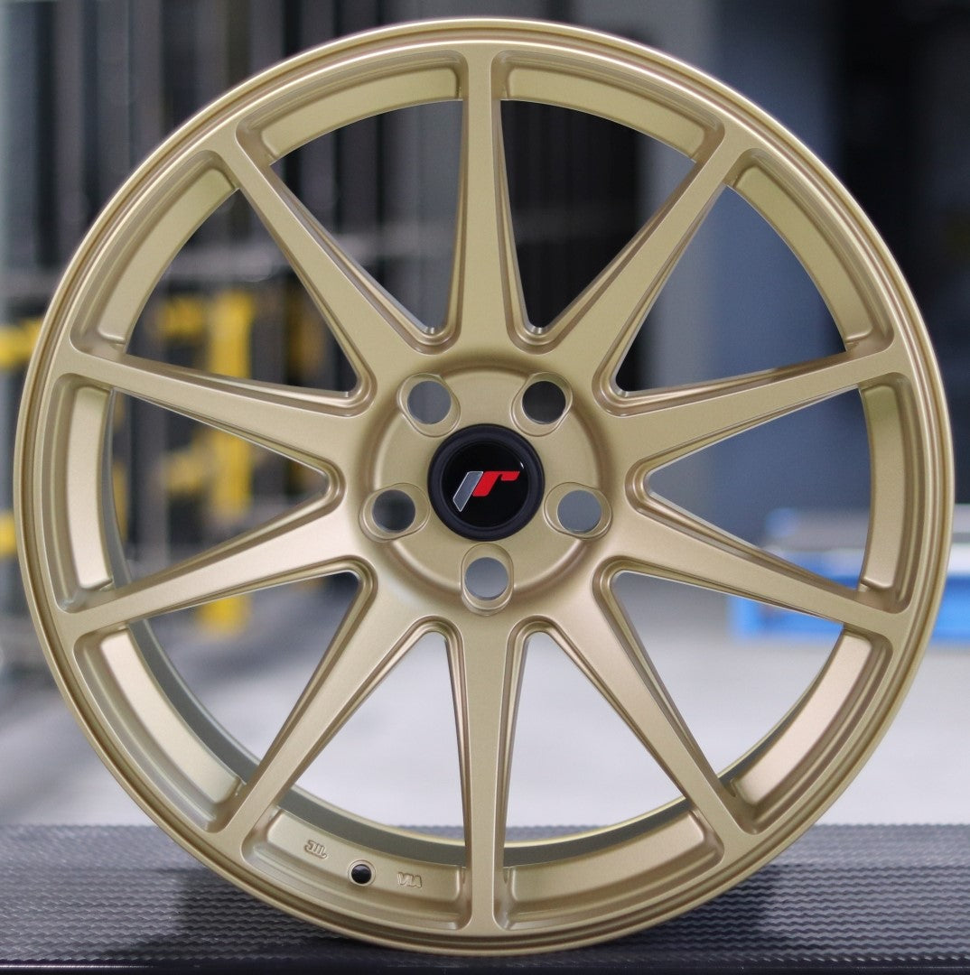 Japan Racing JR Wheels Showroom 19x9.5 ET  Gold