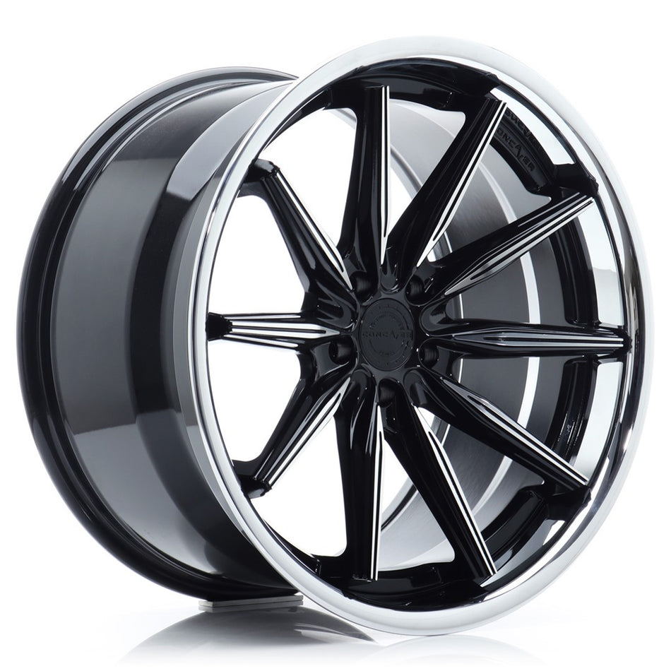 Concaver CVR8 19x9 ET20-54 CUSTOM PCD Black Diamond Cut