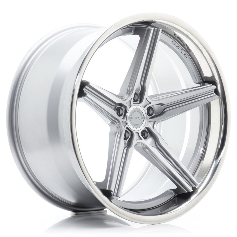 Concaver CVR9 21x10.5 ET0-10 CUSTOM PCD Brushed Titanium