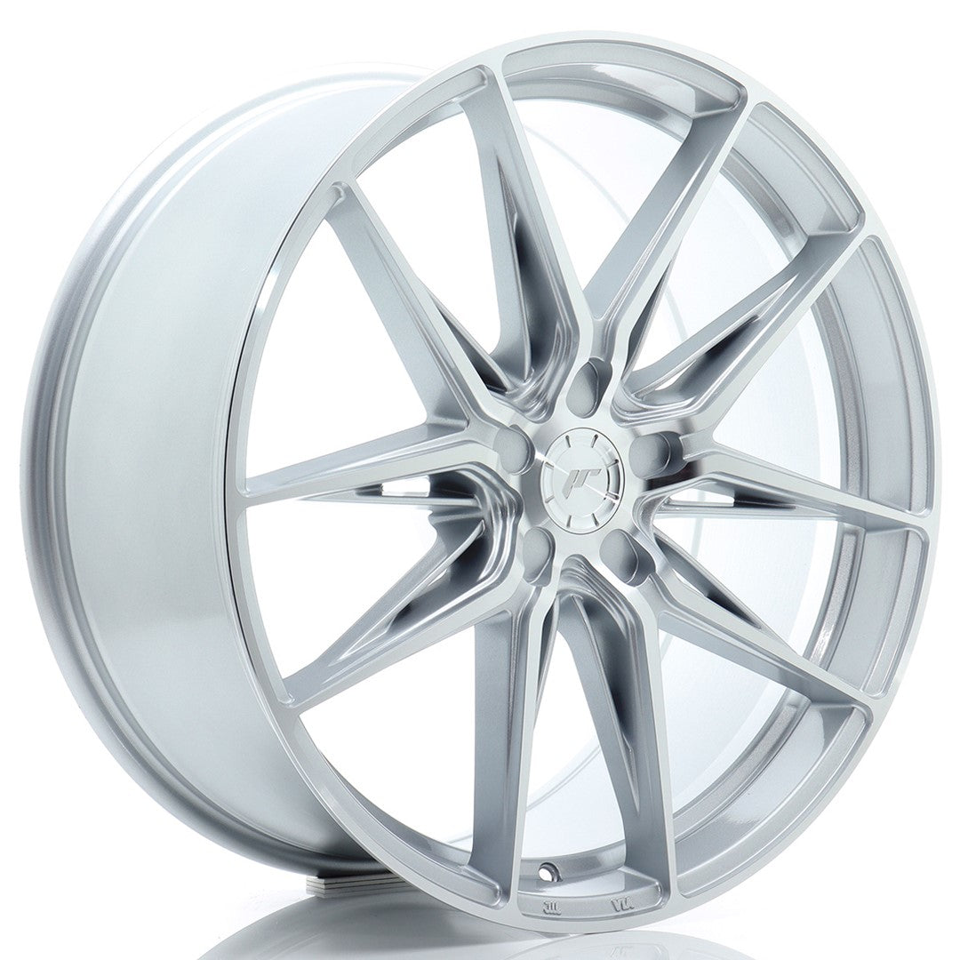 Japan Racing JR Wheels JR44 21x9.5 ET20-45 CUSTOM PCD Silver