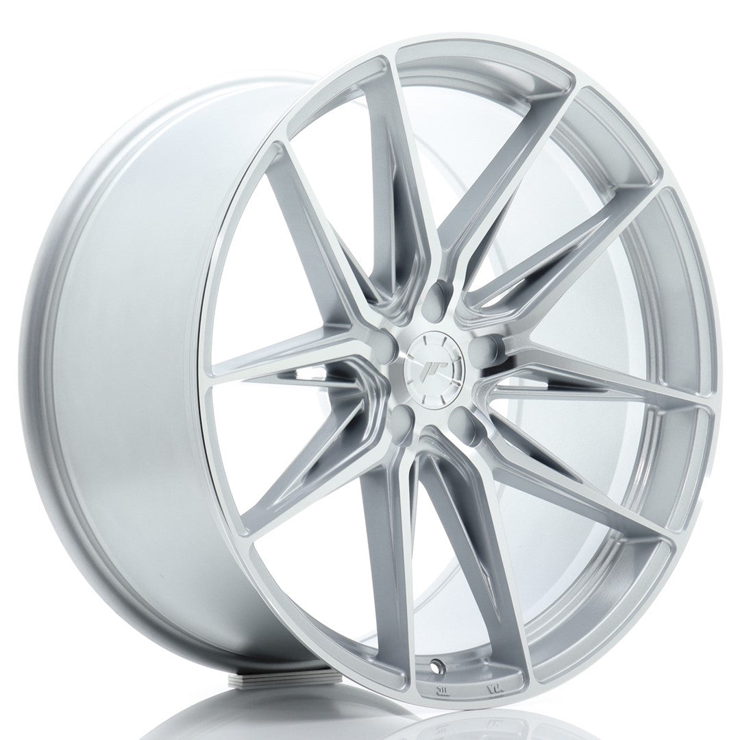 Japan Racing JR Wheels JR44 21x10.5 ET15-40 CUSTOM PCD Silver
