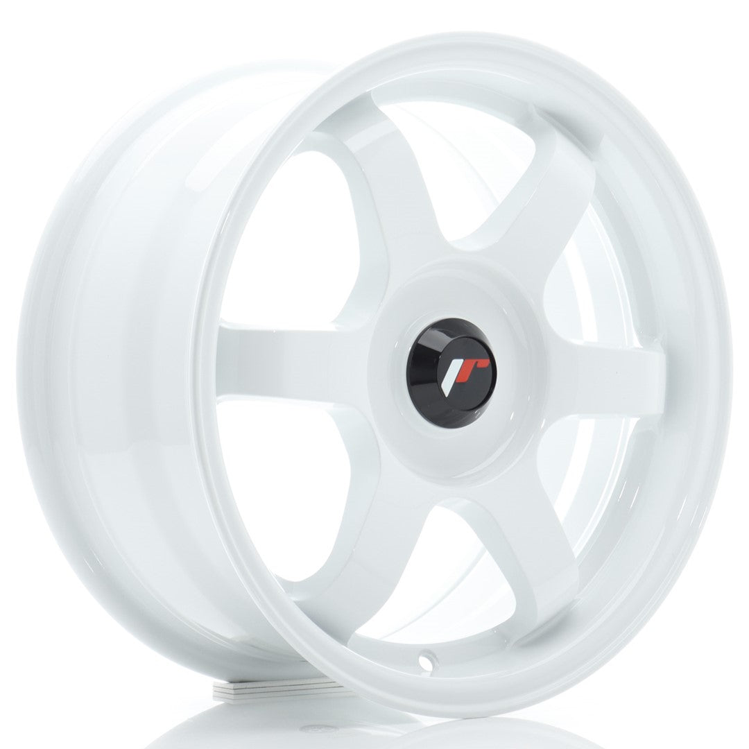 Japan Racing JR Wheels JR3 15x7 ET25-42 CUSTOM PCD White