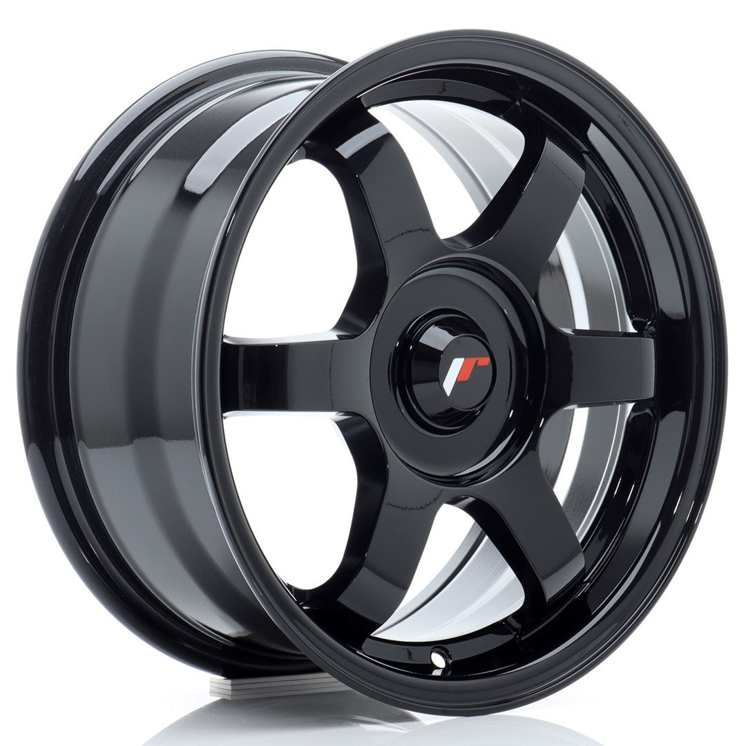Japan Racing JR Wheels JR3 15x7 ET25-42 CUSTOM PCD Black