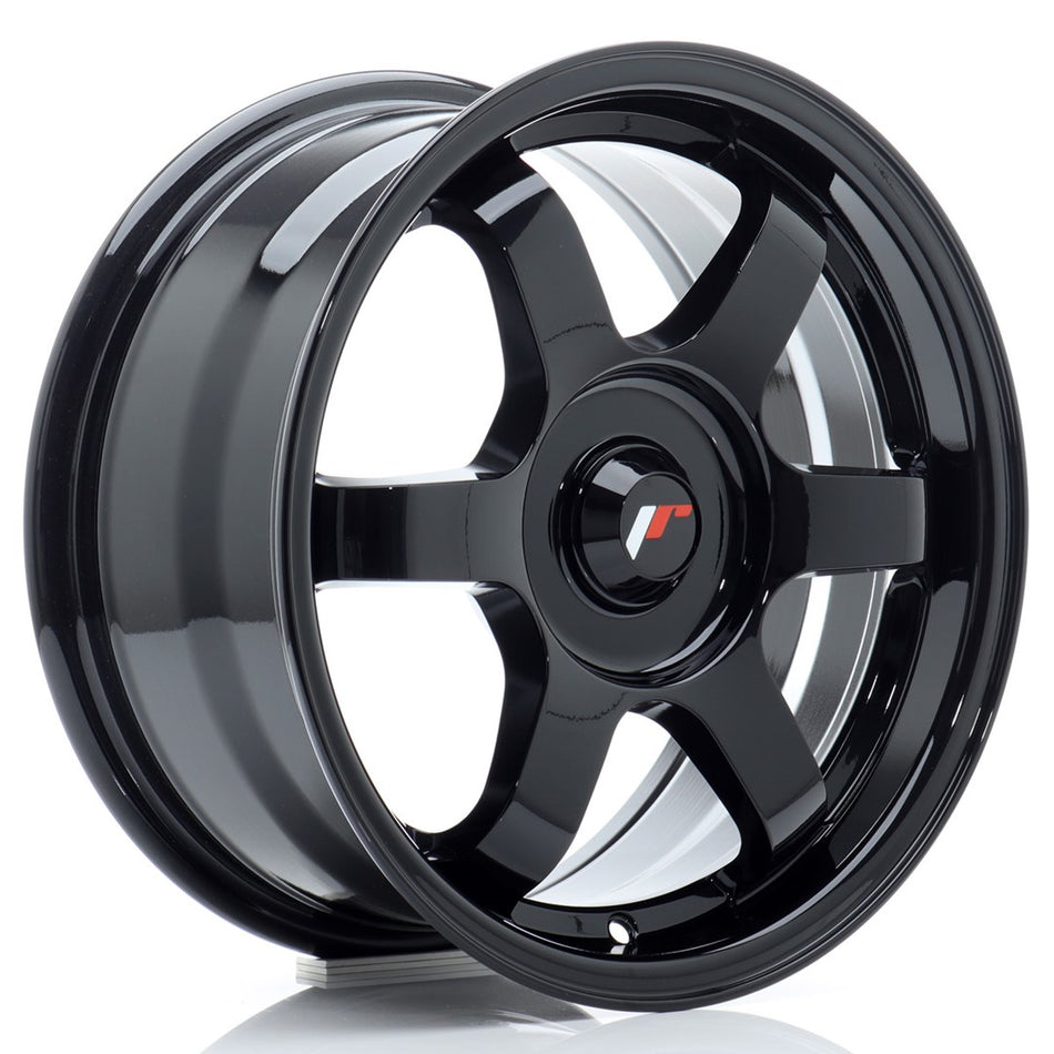 Japan Racing JR Wheels JR3 15x7 ET25-42 CUSTOM PCD Black