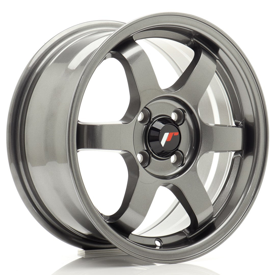 Japan Racing JR Wheels JR3 15x7 ET25 4x100 Gun metal