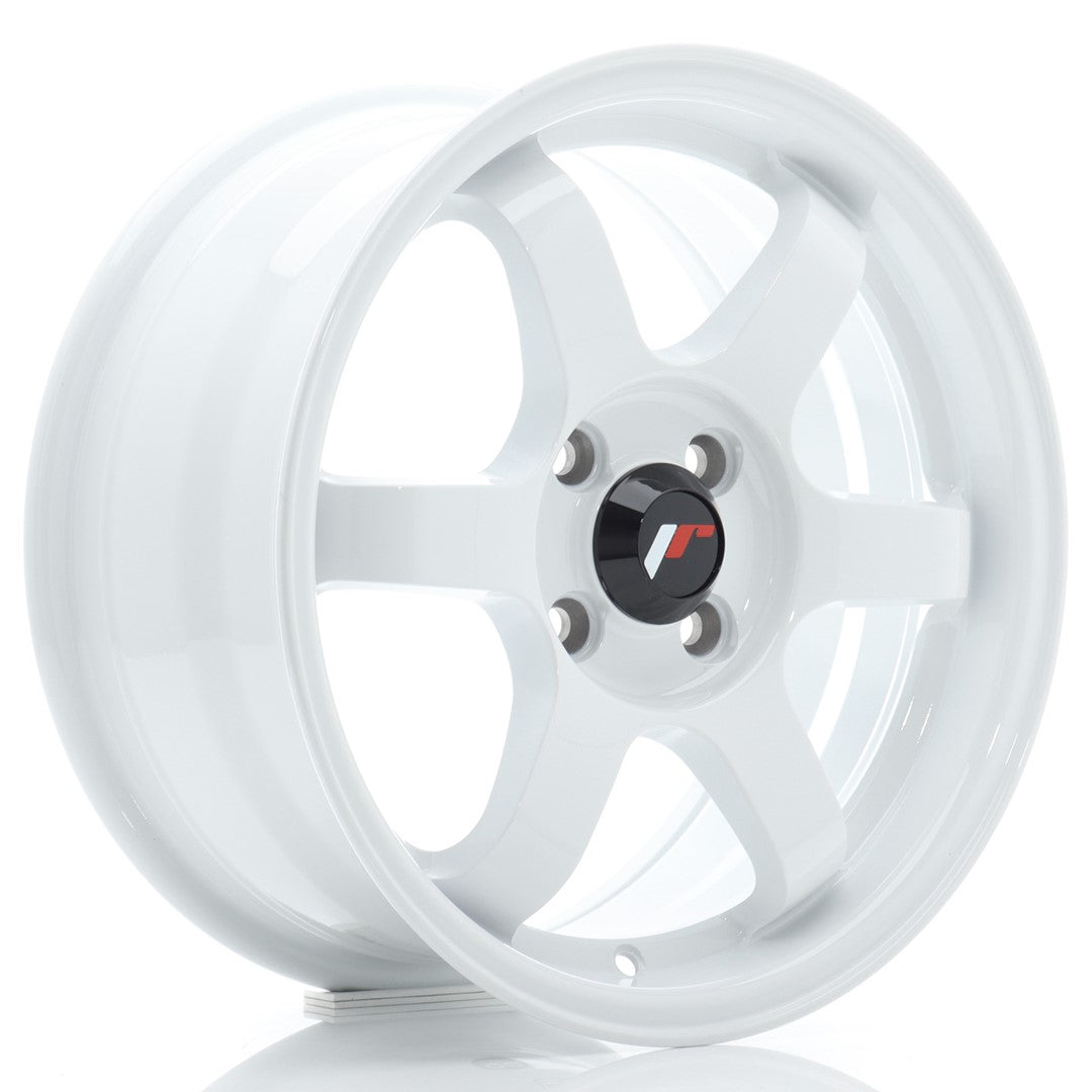 Japan Racing JR Wheels JR3 15x7 ET25 4x100 White