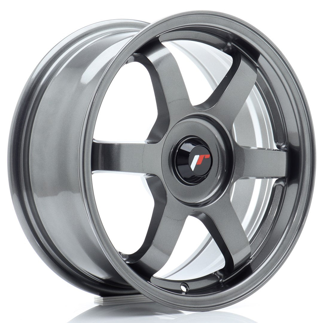 Japan Racing JR Wheels JR3 16x7 ET25-40 CUSTOM PCD Gun metal