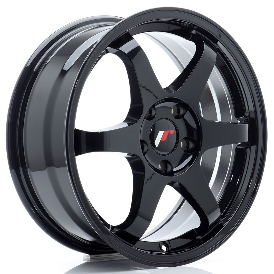 Japan Racing JR Wheels JR3 17x7 ET40 4x100 Black