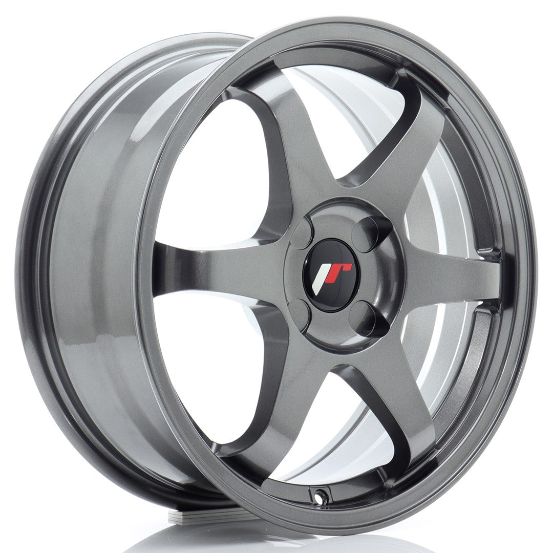 Japan Racing JR Wheels JR3 17x7 ET20-42 CUSTOM PCD Gun metal
