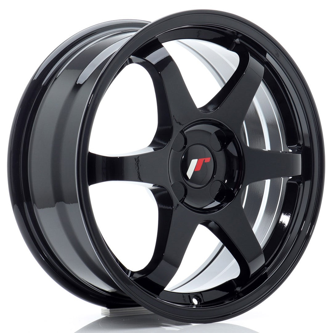Japan Racing JR Wheels JR3 17x7 ET20-42 CUSTOM PCD Black