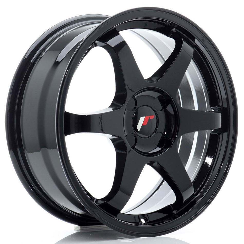 Japan Racing JR Wheels JR3 17x7 ET20-42 CUSTOM PCD Black