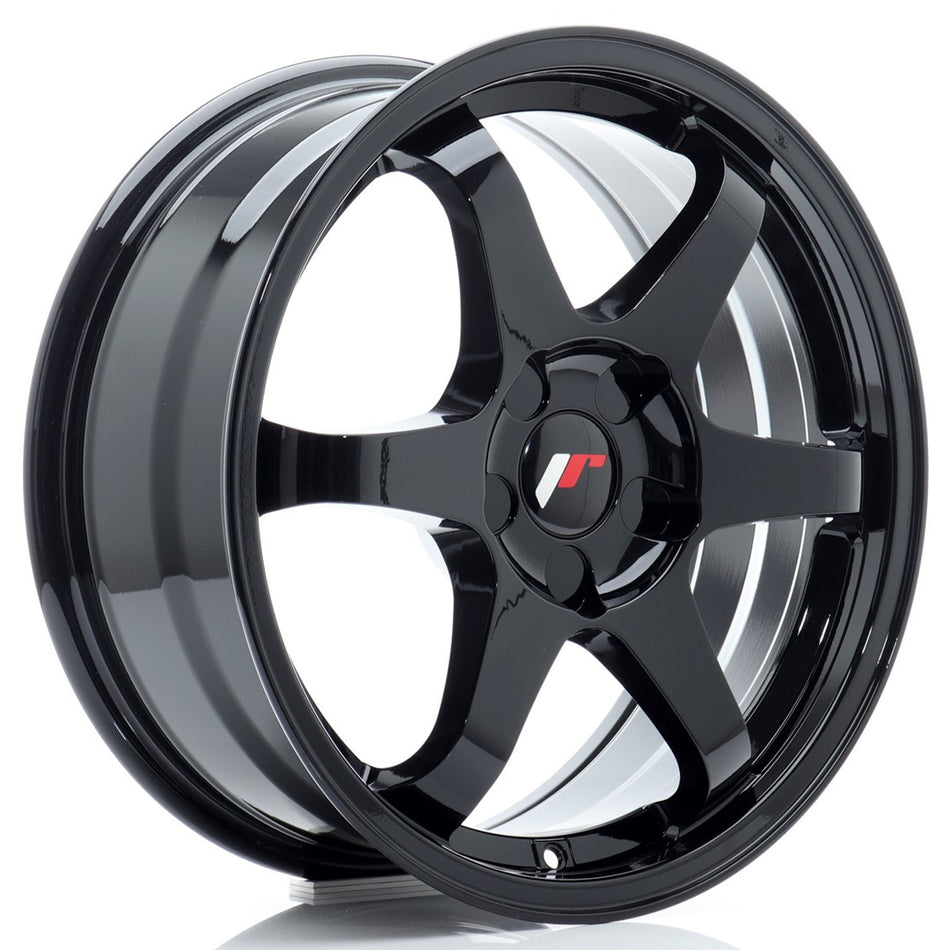 Japan Racing JR Wheels JR3 17x7 ET20-42 CUSTOM PCD Black
