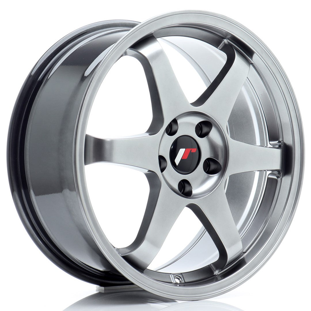 Japan Racing JR Wheels JR3 18x8 ET40 5x100 Hyper Black